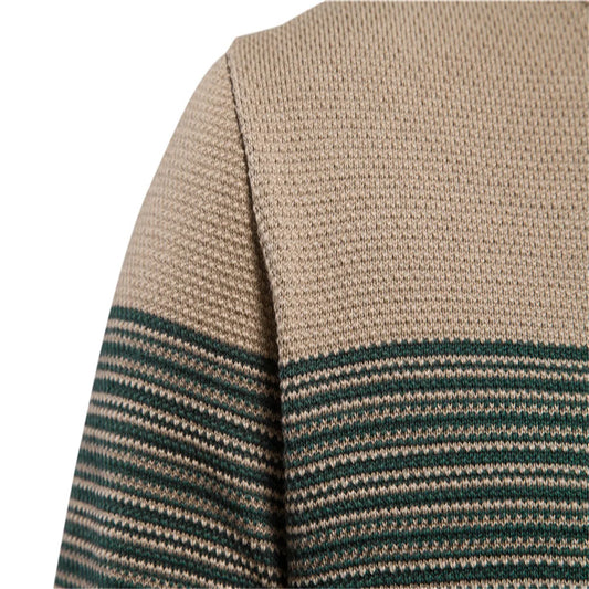 Men's Cotton Sweater with Round Neck