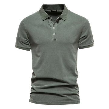 Monochrome Casual Polo Shirt