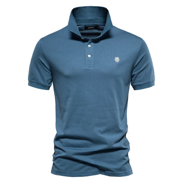 Short Sleeve Embroidered Polo Shirt