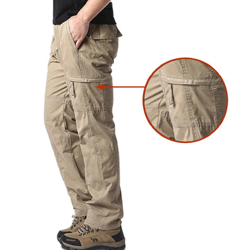 High-Quality Cotton Cargo Pants