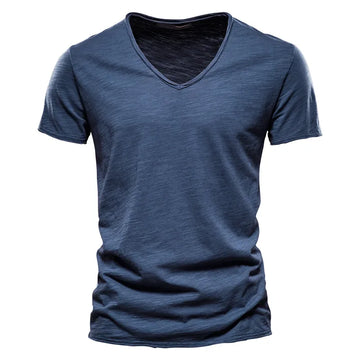 Basic Casual V-Neck Shirt
